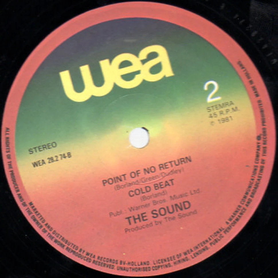 The Sound - Sense Of Purpose (What Are We Going To Do)
