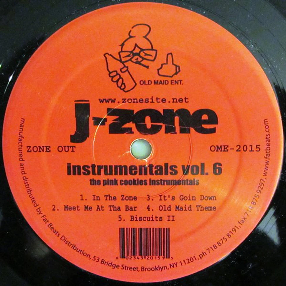 J-Zone - The Pink Cookies Instrumentals (Instrumentals Vol.6)