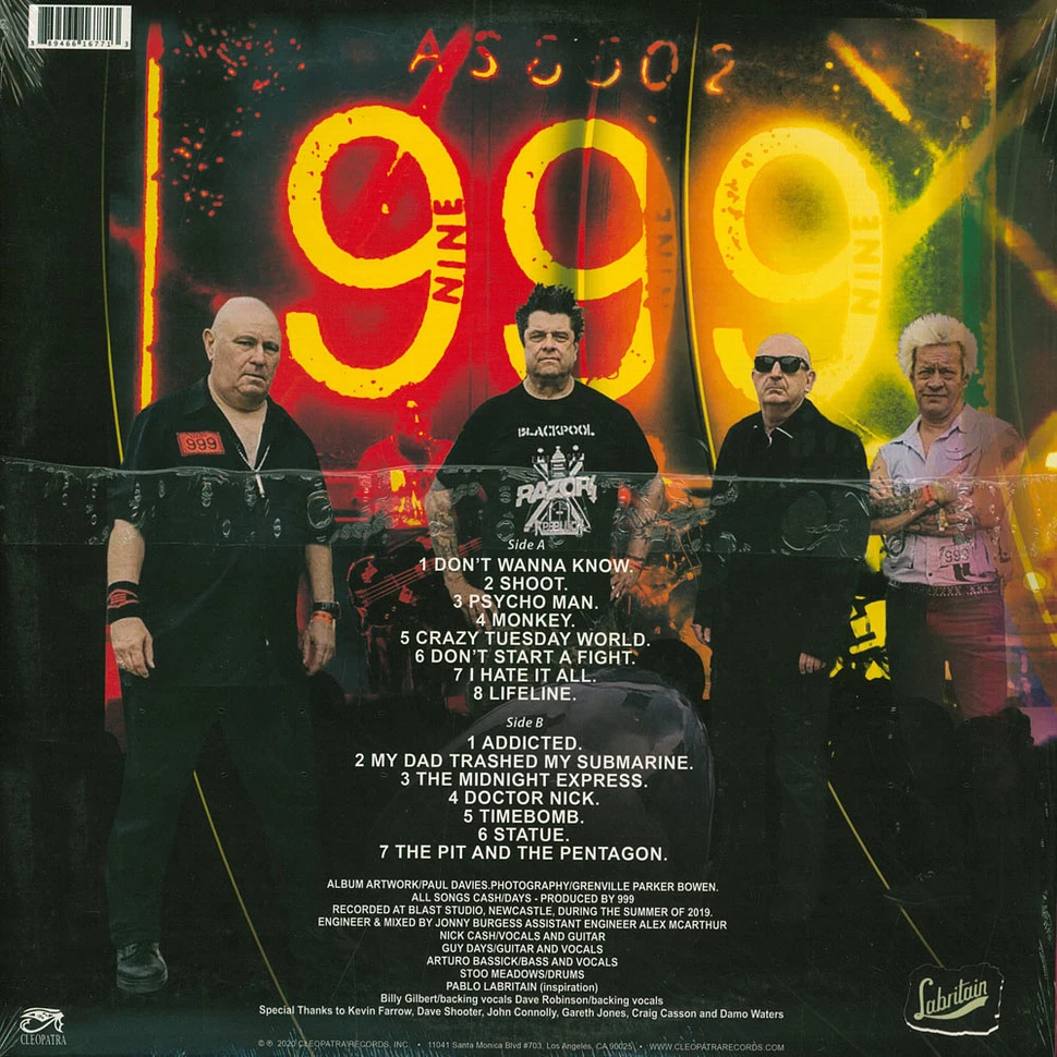 999 - Bish! Bash! Bosh! Green Vinyl Edition