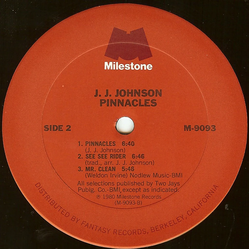 J.J. Johnson - Pinnacles