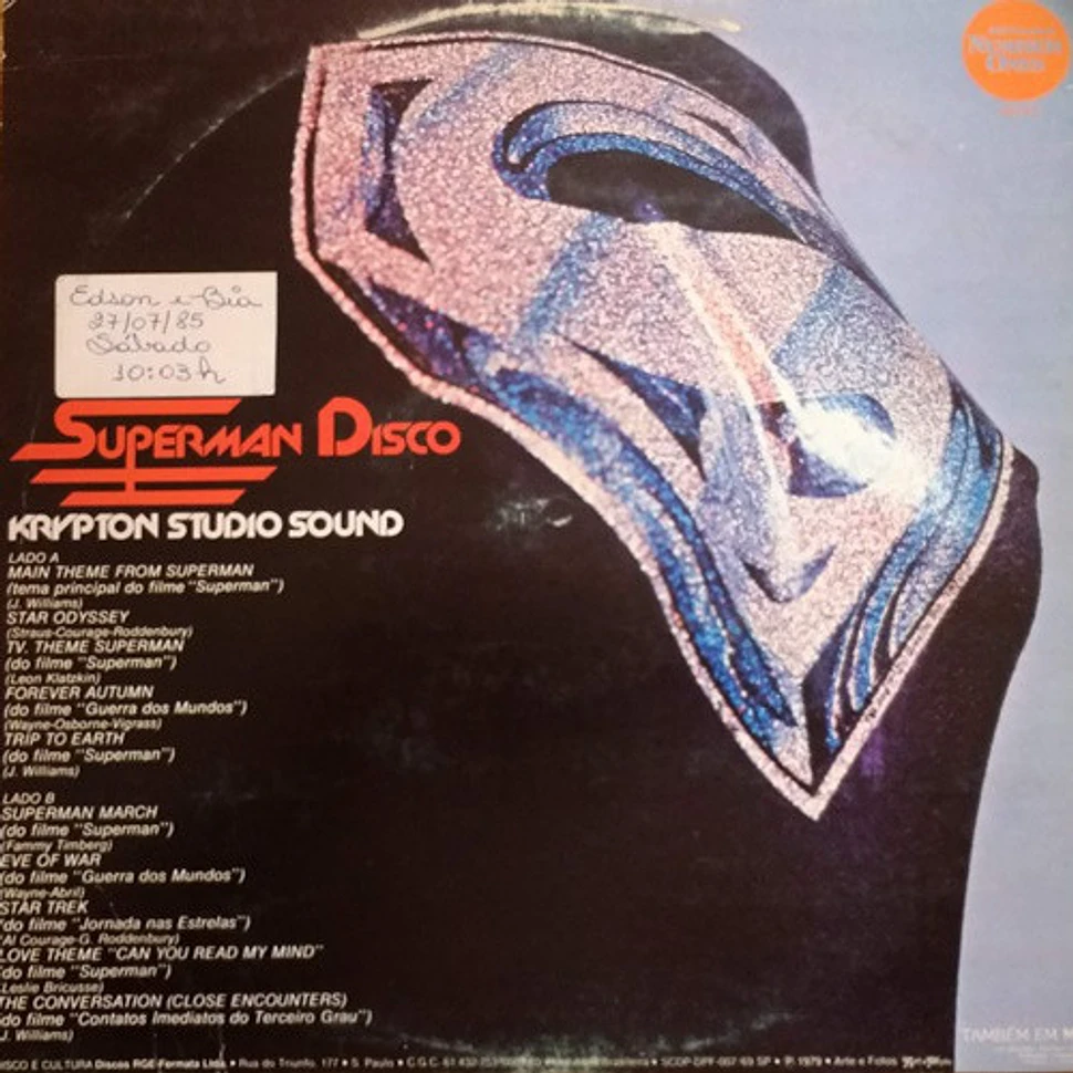 Krypton Studio Sound - Superman Disco