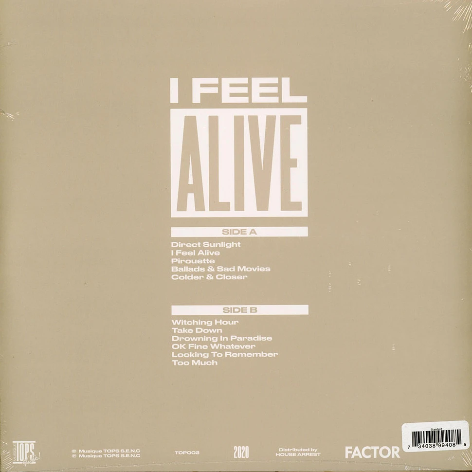 Tops - I Feel Alive