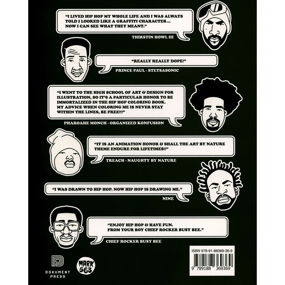 Mark 563 - Hip Hop Coloring Book: East Coast Edition