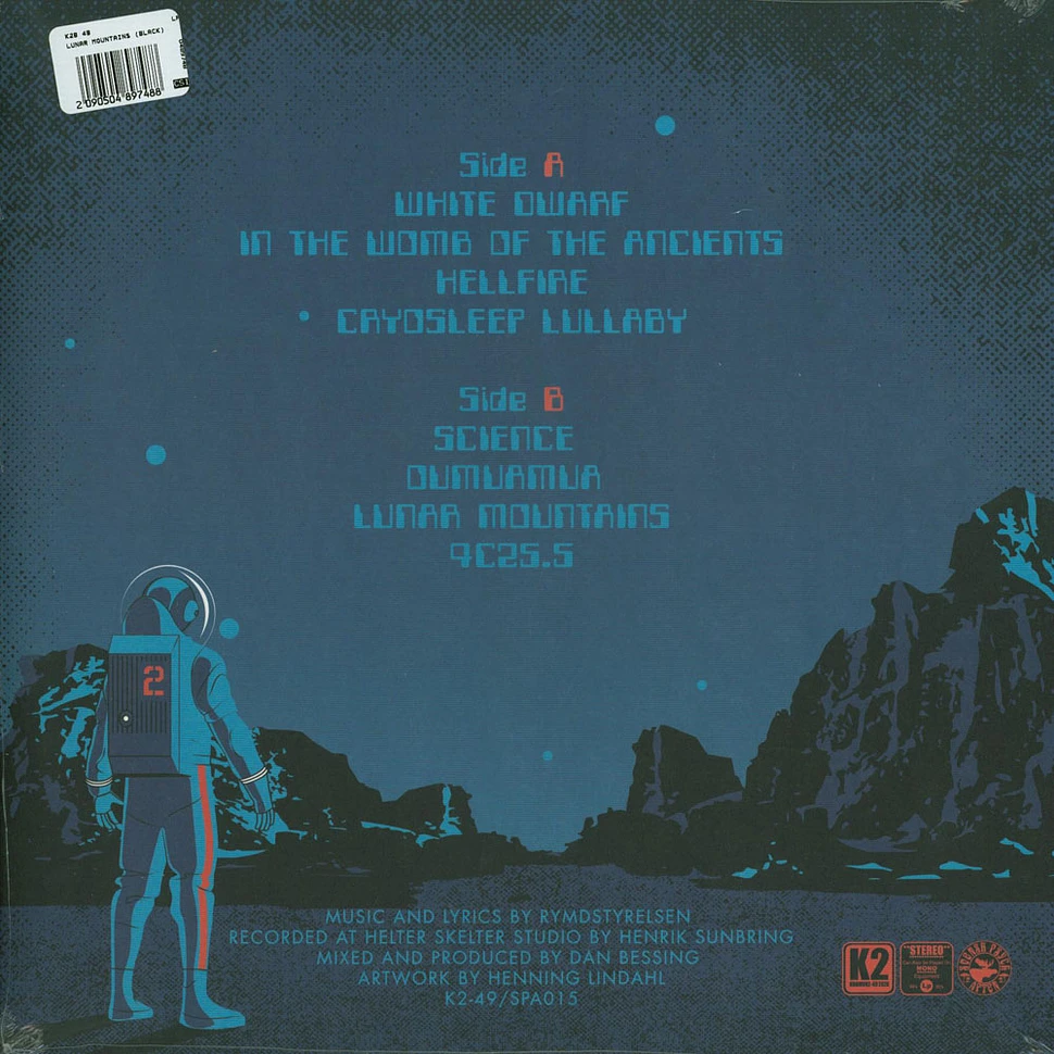 Rymdstyrelsen - Lunar Mountains Black Vinyl Edition