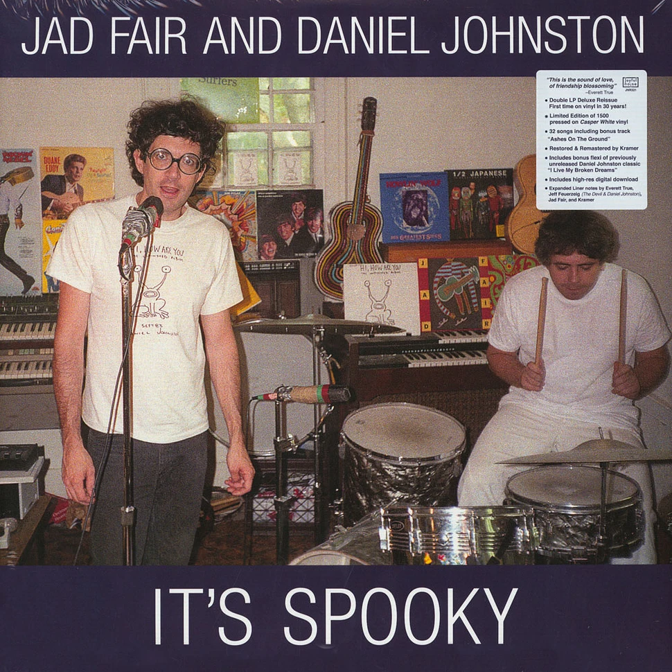 Jad Fair & Daniel Johnston - It's Spooky White Vinyl Edition