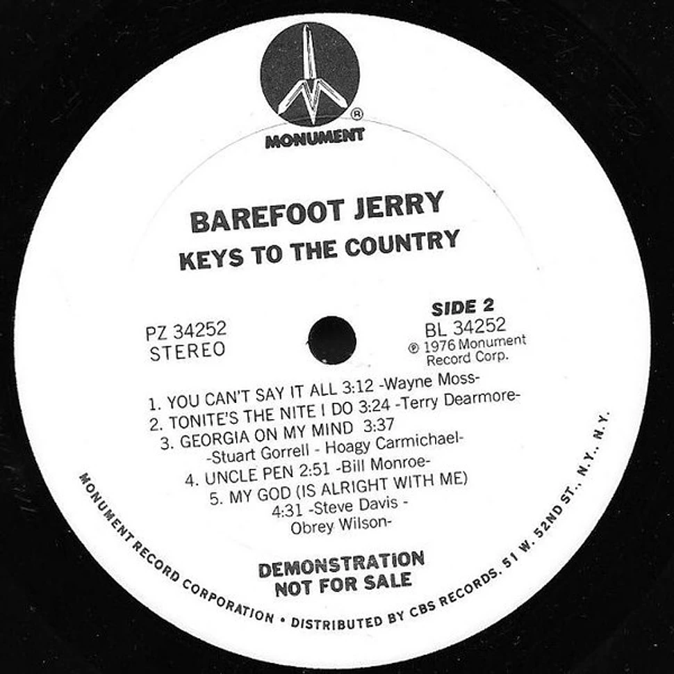 Barefoot Jerry - Keys To The Country