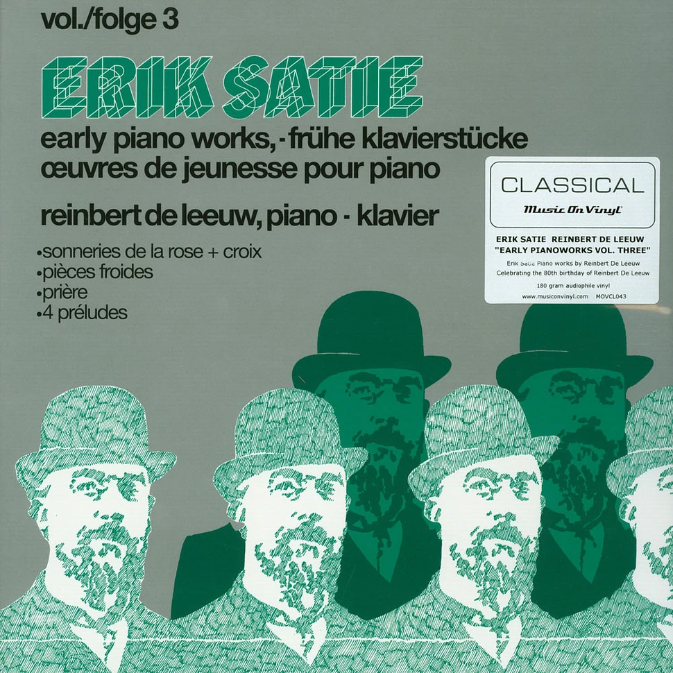 Erik Satie - Early Pianoworks Volume 3