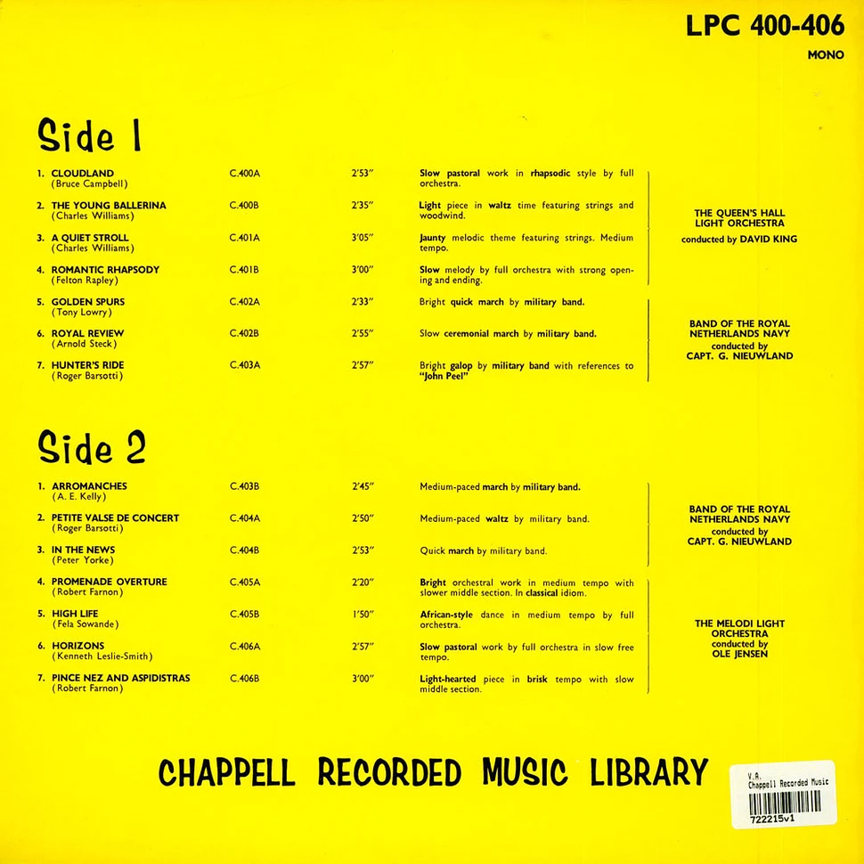 V.A. - Chappell Recorded Music