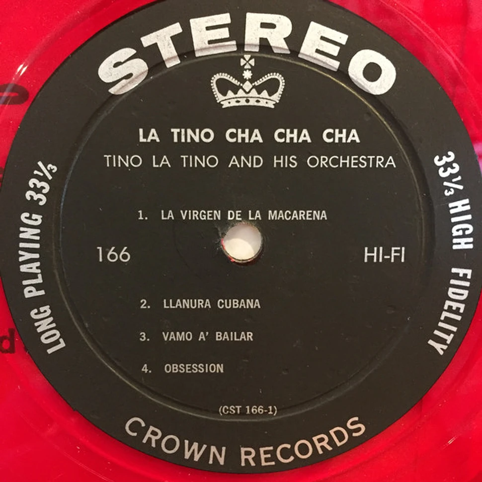 Tino La Tino And His Orchestra - La Tino Cha Cha Cha