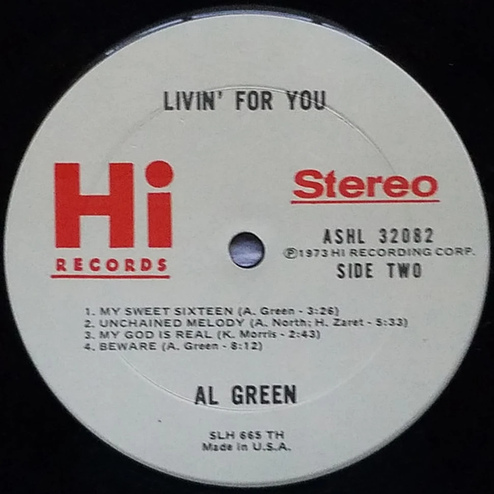 Al Green - Livin' For You