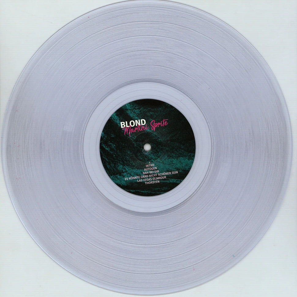 Blond - Martini Sprite Crystal Clear Vinyl Edition