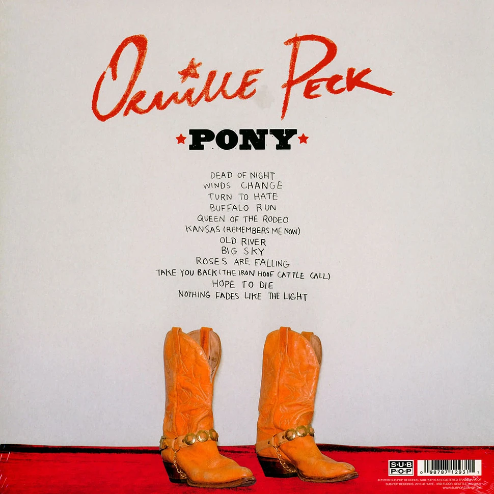 Orville Peck - Pony Neon Orange Transparent Vinyl Edition