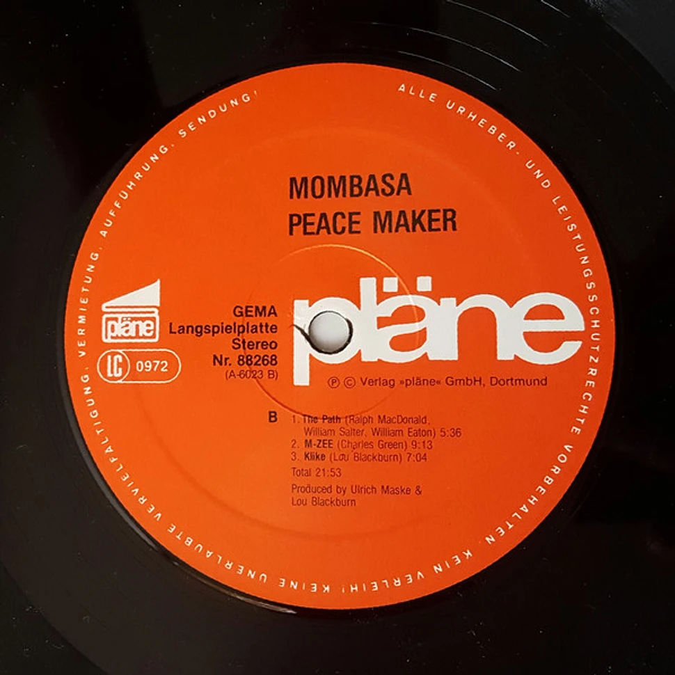 Mombasa - Peace Maker