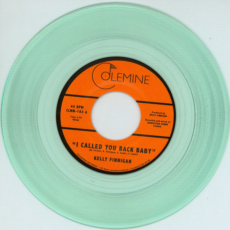 Kelly Finnigan - I Called You Back Baby HHV EU Exclusive Clear Vinyl Edition