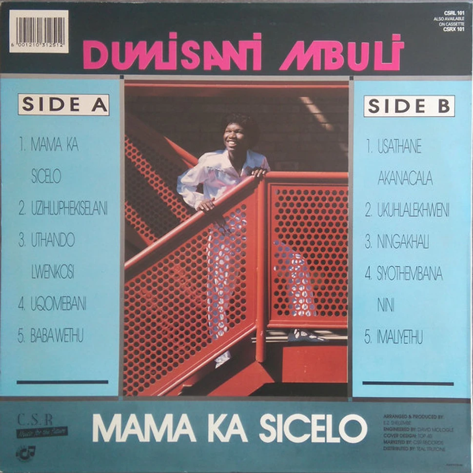 Dumisani Mbuli - Mama Ka Sicelo