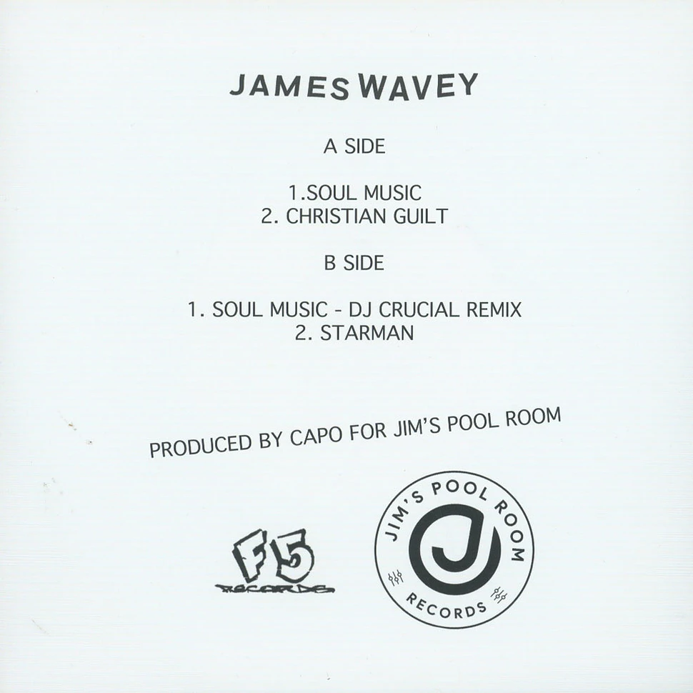 James Wavey - Soul Music