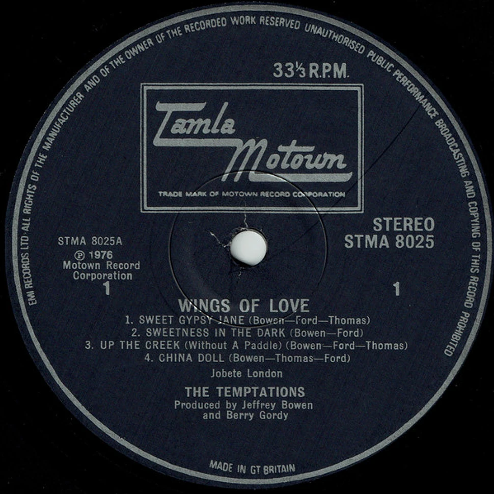 The Temptations - Wings Of Love