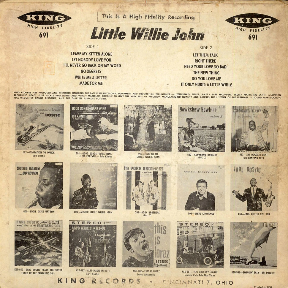 Little Willie John - In Action