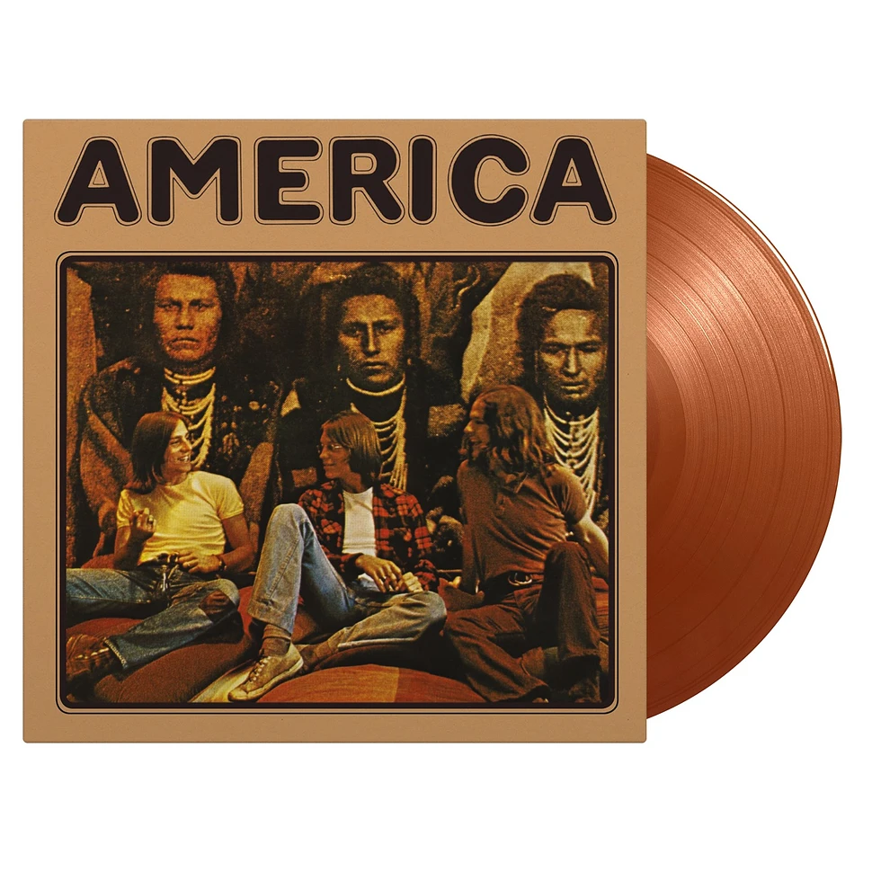 America - America Limited Numbered Smoke Flaming Gold Edition