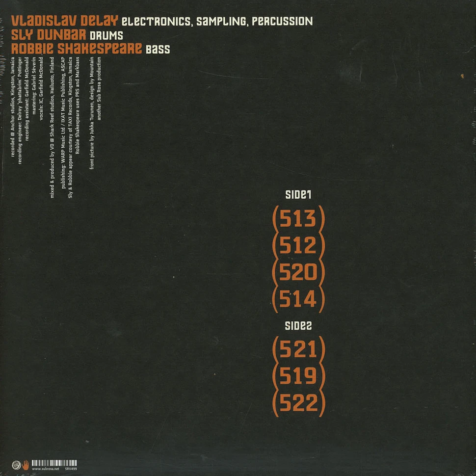 Vladislav Delay / Sly Dunbar / Robbie Shakespeare - 500-Push-Up Black Vinyl Edition