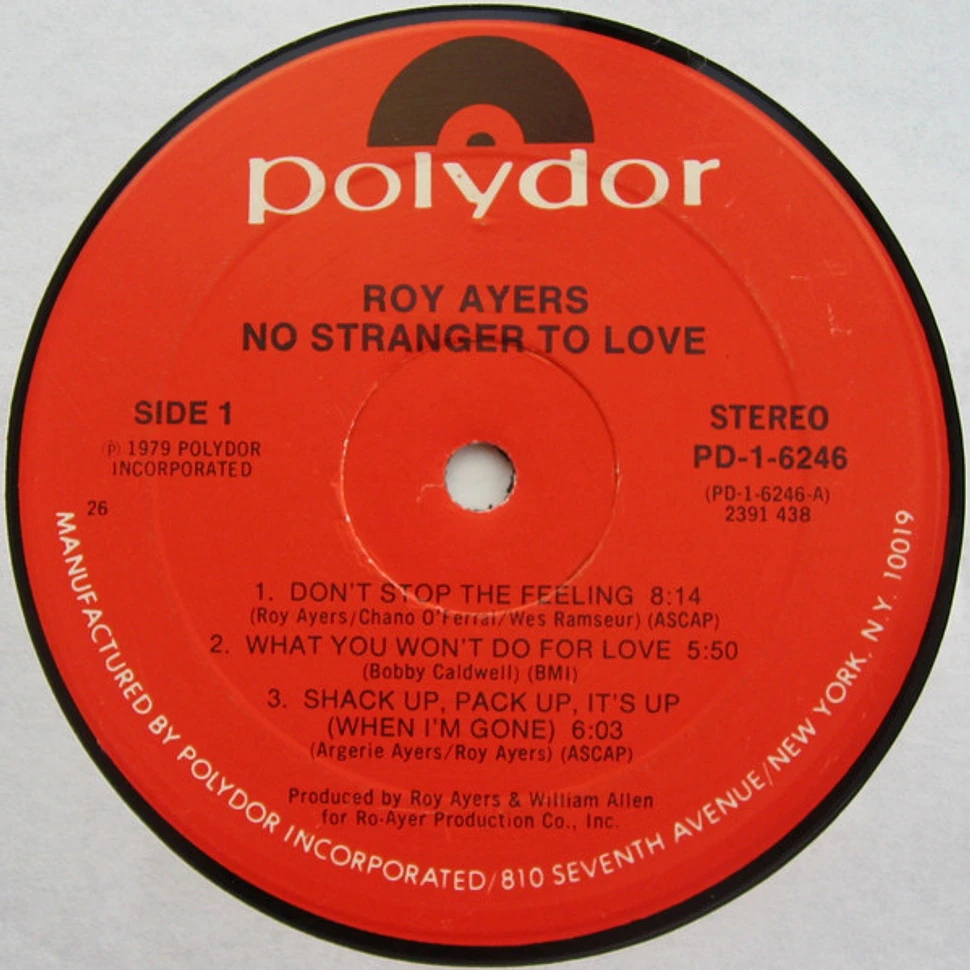 Roy Ayers - No Stranger To Love