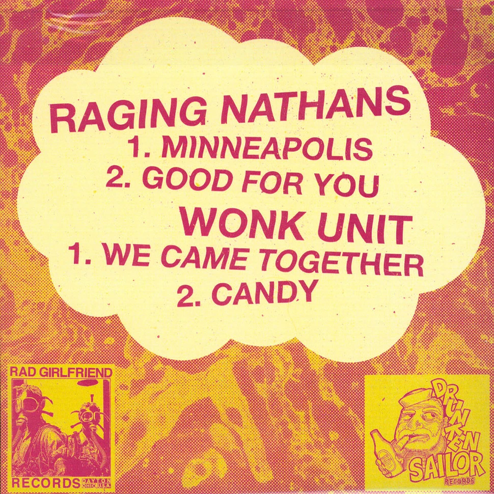 Wonk Unit/ Raging Nathans - Split