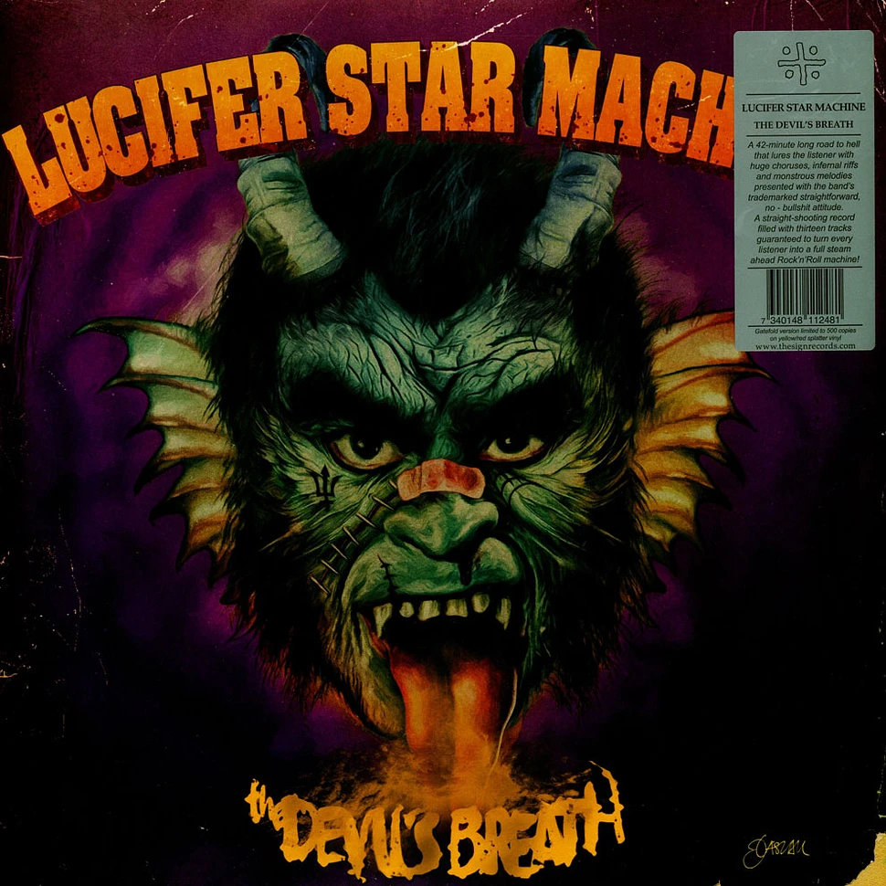 Lucifer Star Machine - The Devil's Breath Limited Gatefold Edition