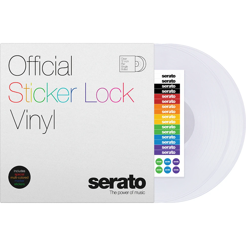 Serato - Sticker Lock 2x12" Control Vinyl