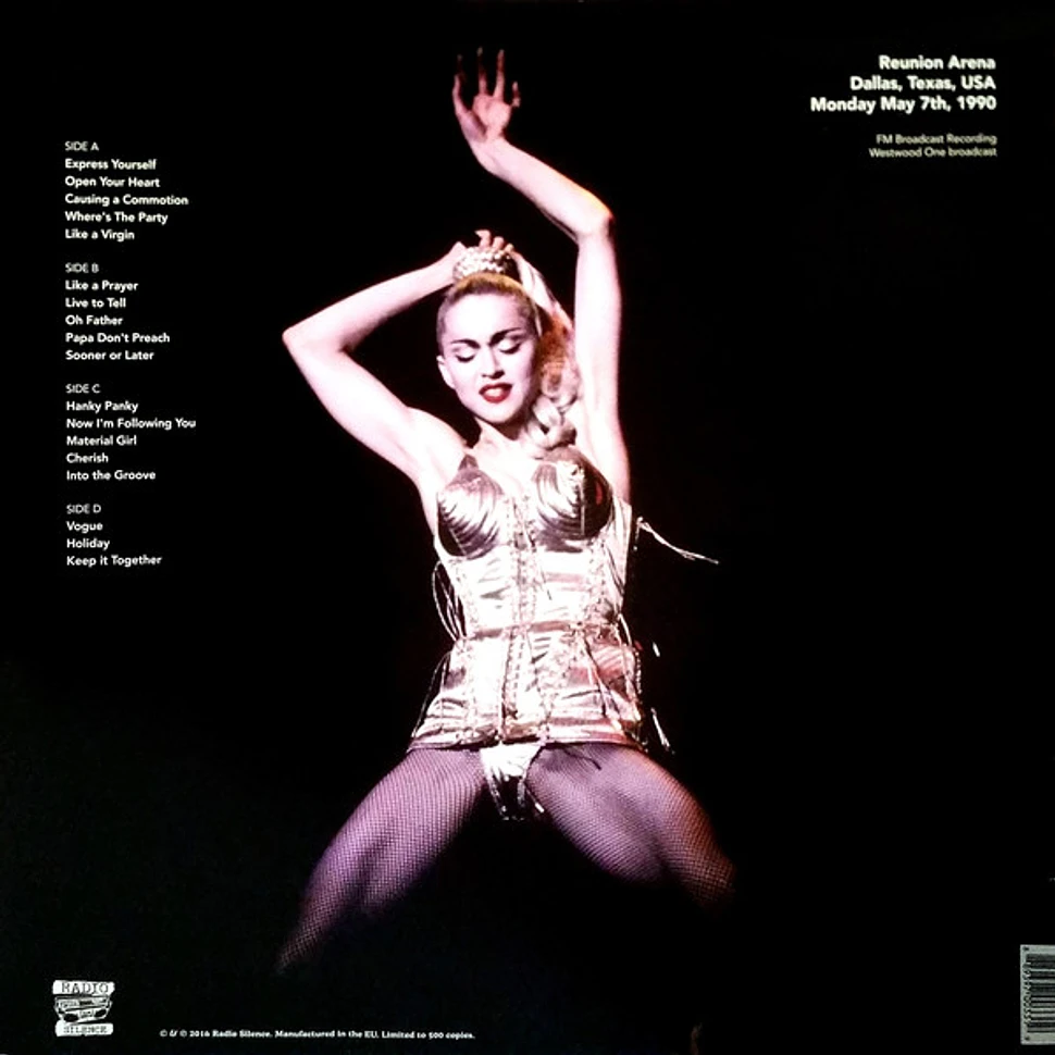 Madonna - Blond Ambition World Tour 90