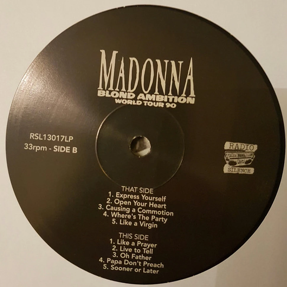 Madonna - Blond Ambition World Tour 90