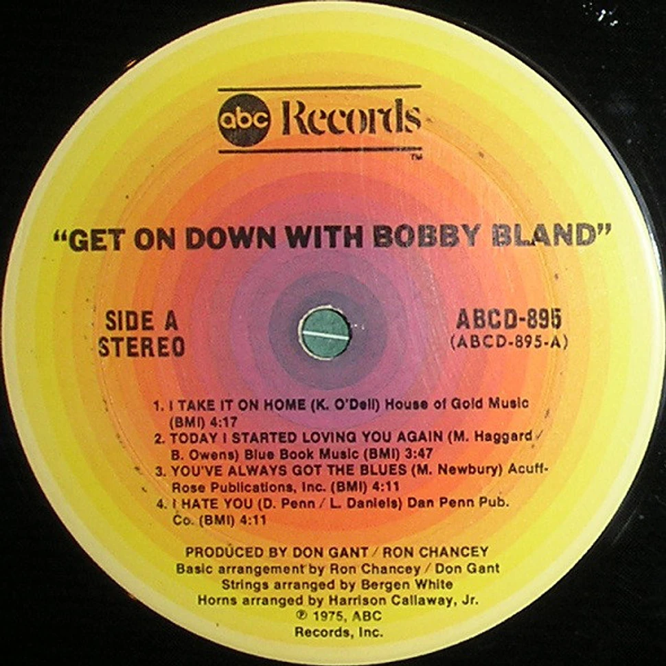 Bobby Bland - Get On Down With Bobby Bland