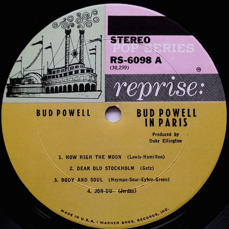 Bud Powell - Bud Powell In Paris