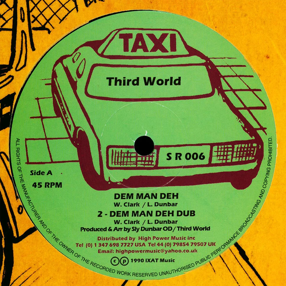 Third World / Garnett Silk / Sly & Robbie - Dem Man Deh / Harder / Dub