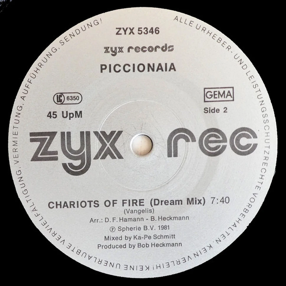 Piccionaia - Chariots Of Fire