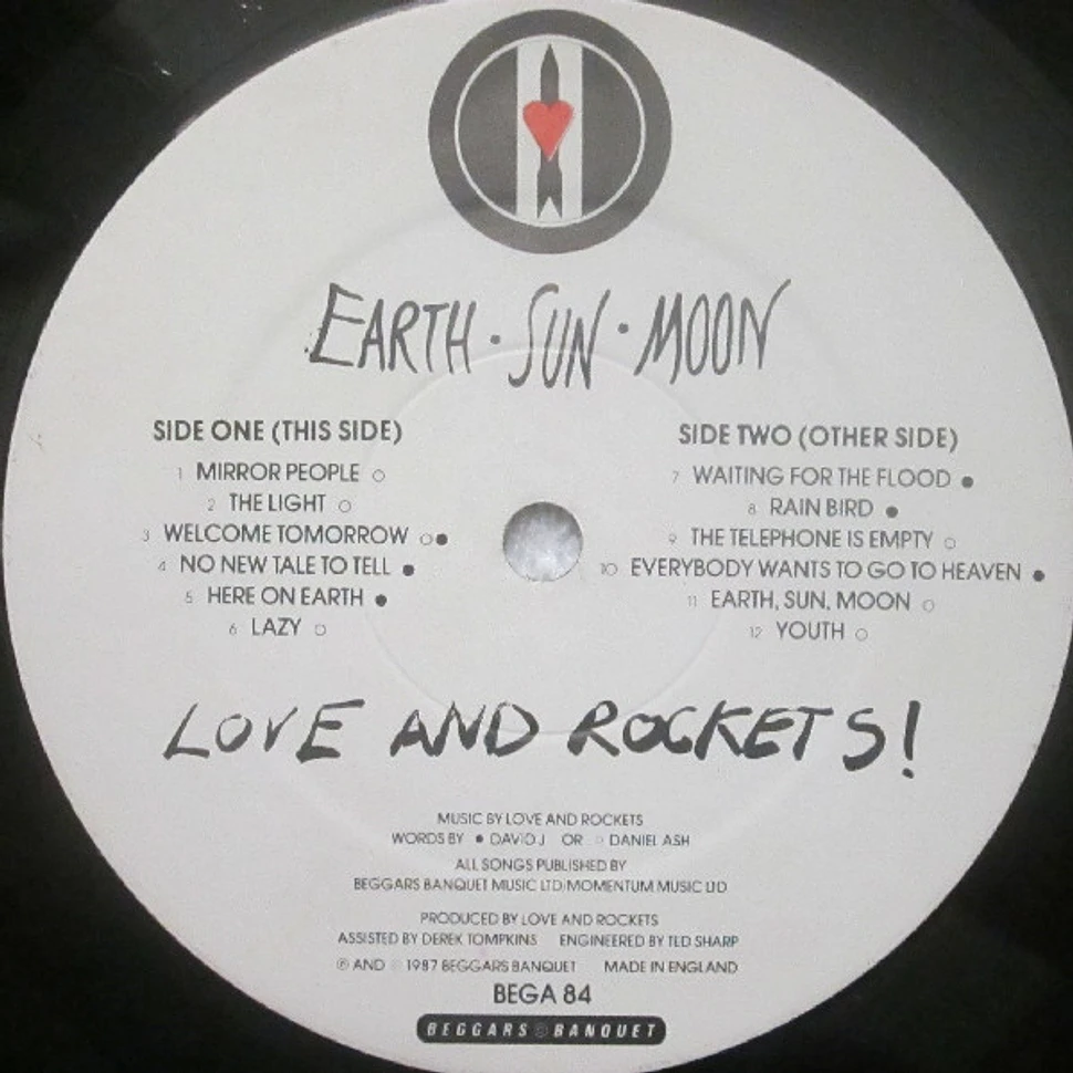 Love And Rockets - Earth • Sun • Moon