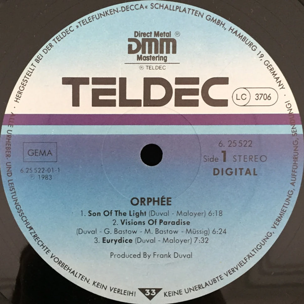 Orphée - Orphée