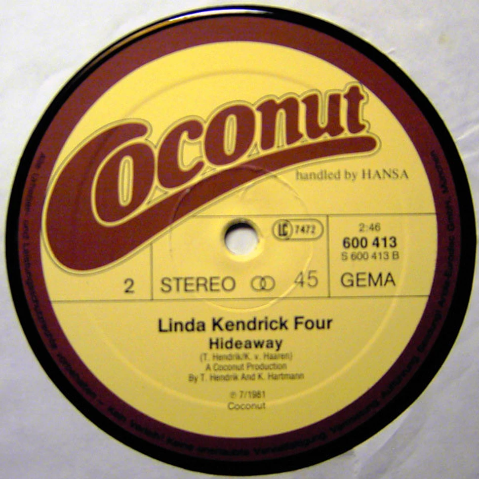 Linda Kendrick Four - Stupid Cupid / Hideaway
