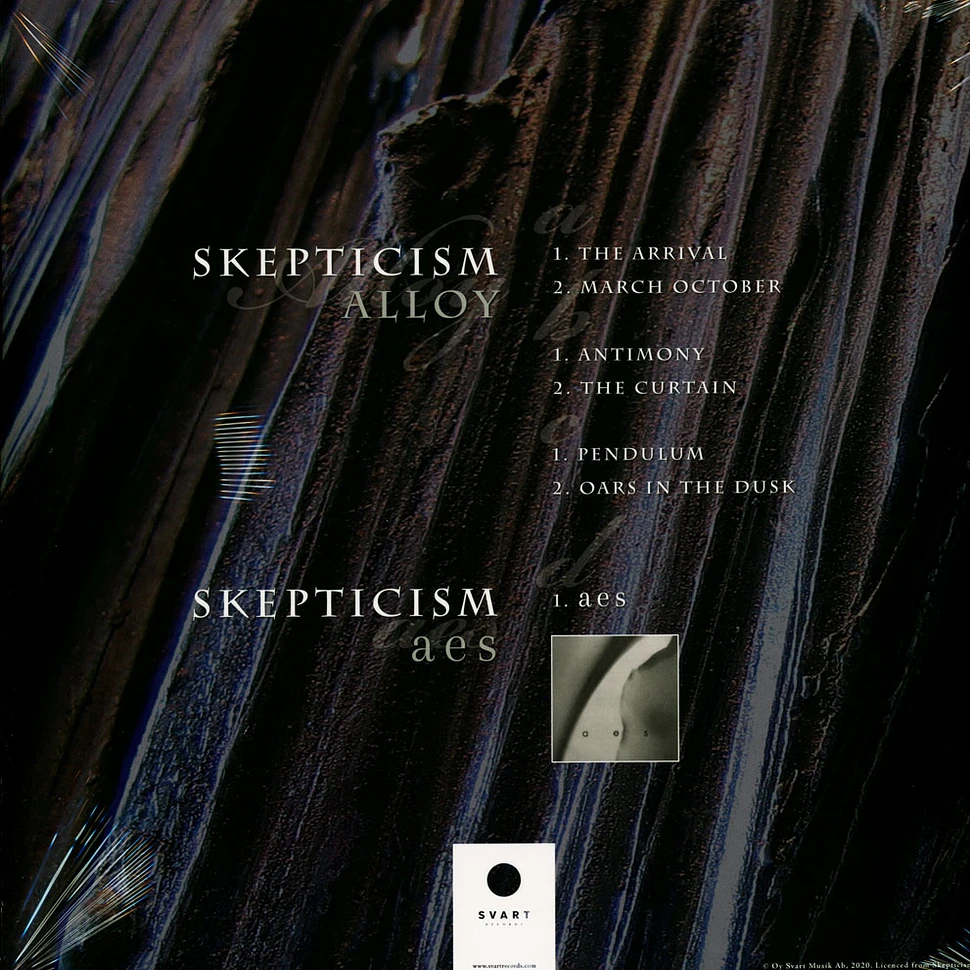 Skepticism - Alloy Blue Vinyl Edition