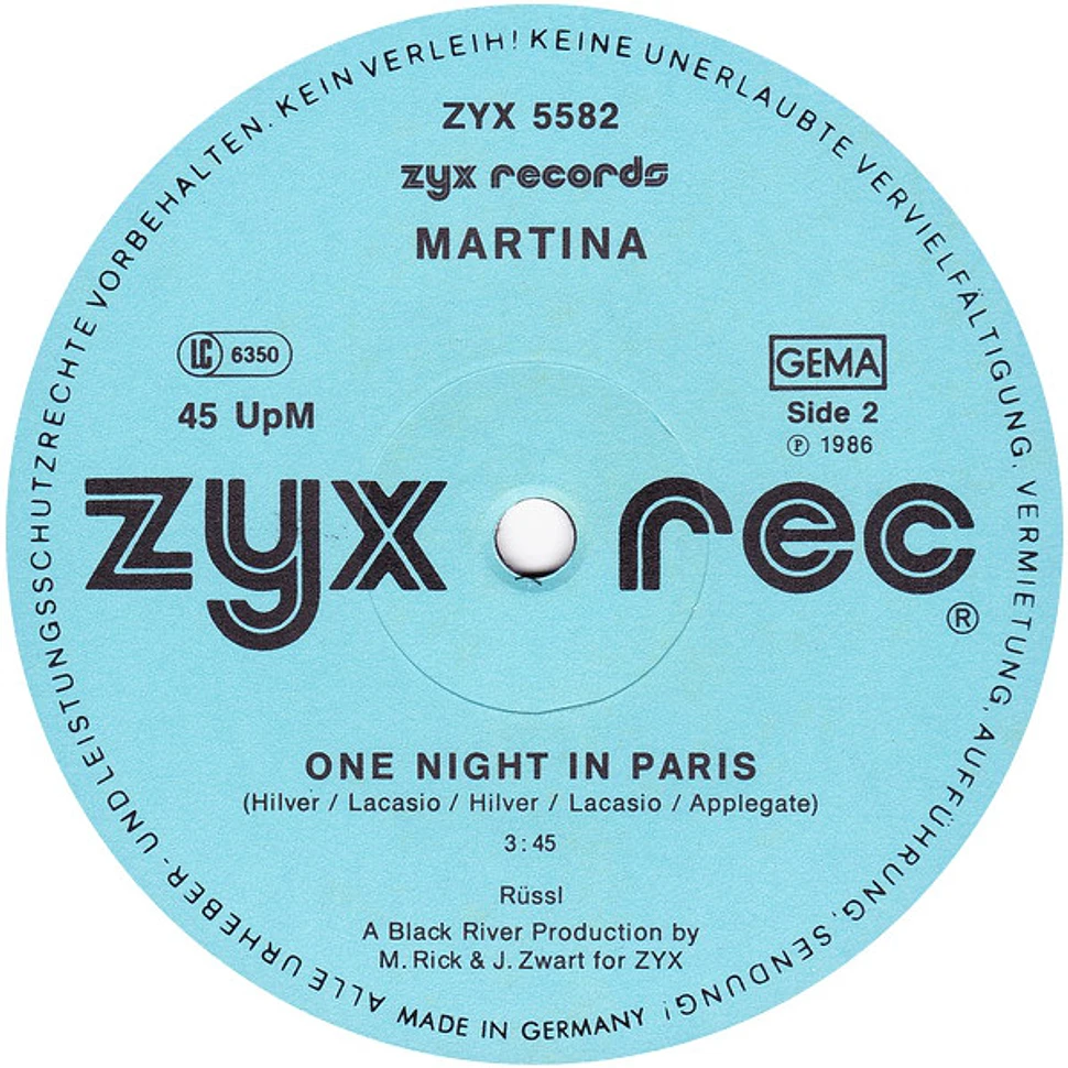 Martina - Crazy Rhythm