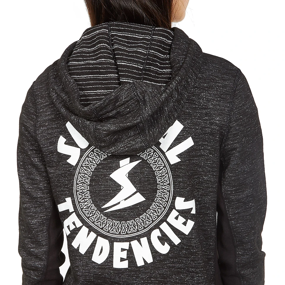 Suicidal Tendencies - Baja Stripe Cyclone Woman Zip Up Hoodie