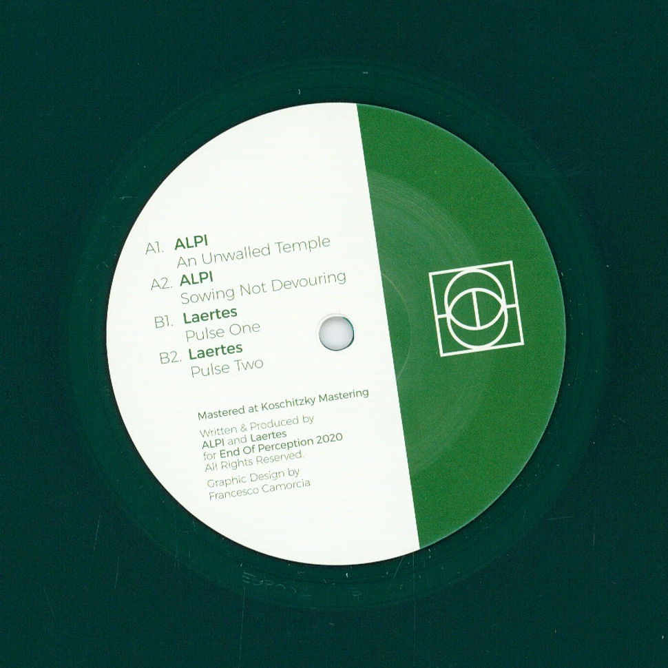 Alpi & Laertes - 002 Green Transparent Vinyl Edition