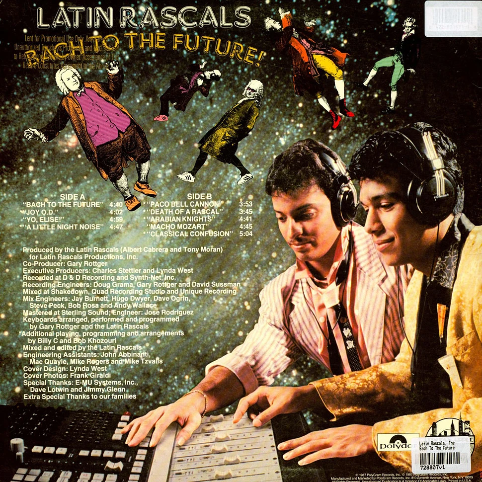 The Latin Rascals - Bach To The Future