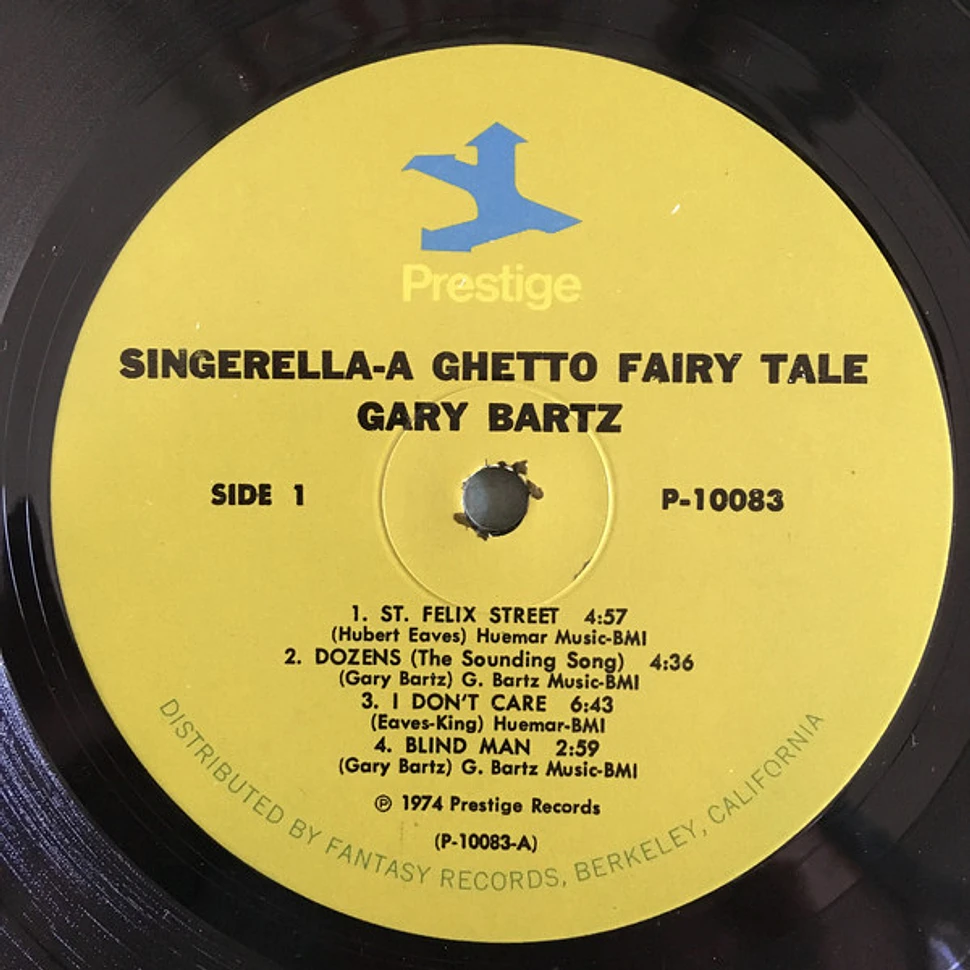 Gary Bartz NTU Troop - Singerella - A Ghetto Fairy Tale