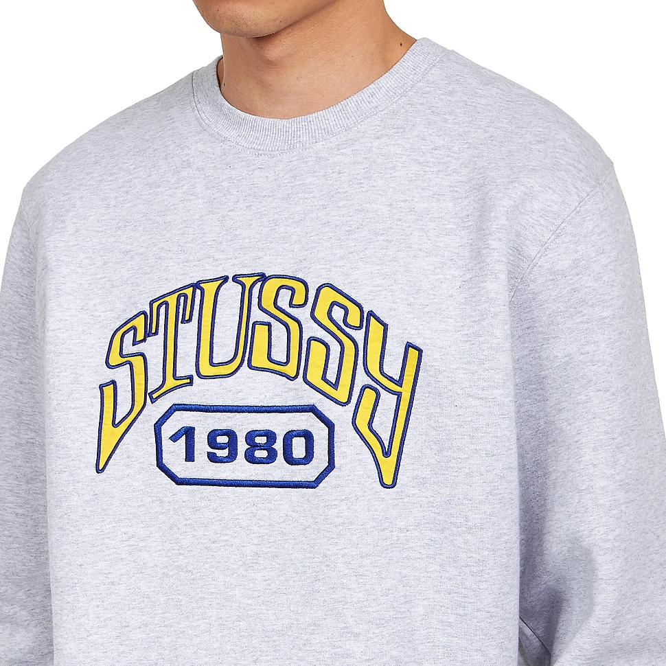 Stüssy - Stüssy Tackle Twill Applique Crew Sweater