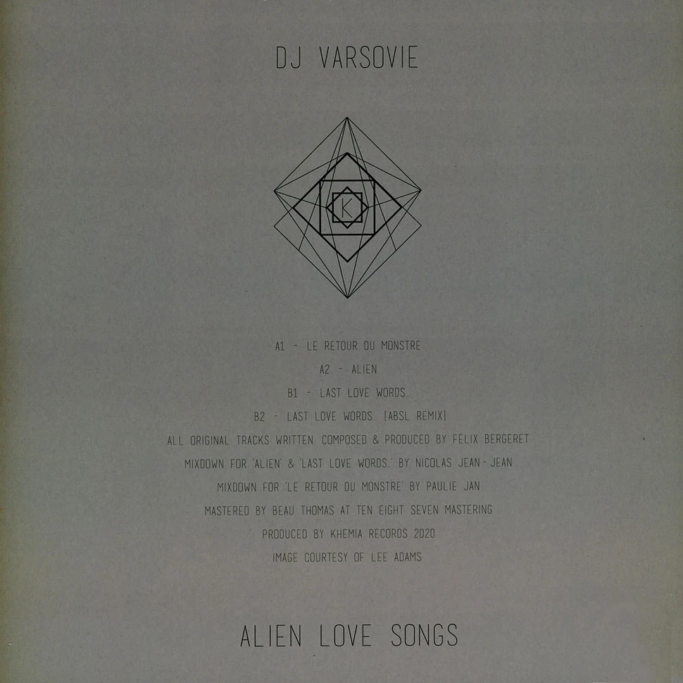 DJ Varsovie - Alien Love Songs