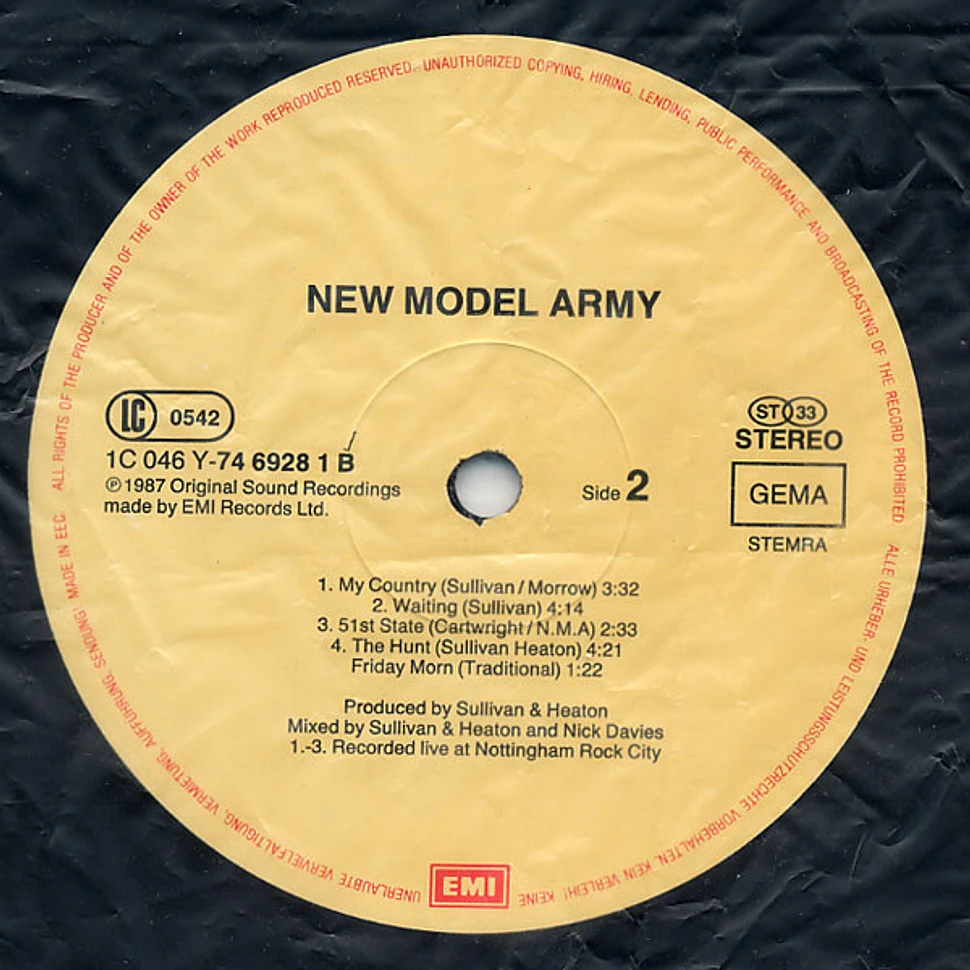 New Model Army - New Model Army