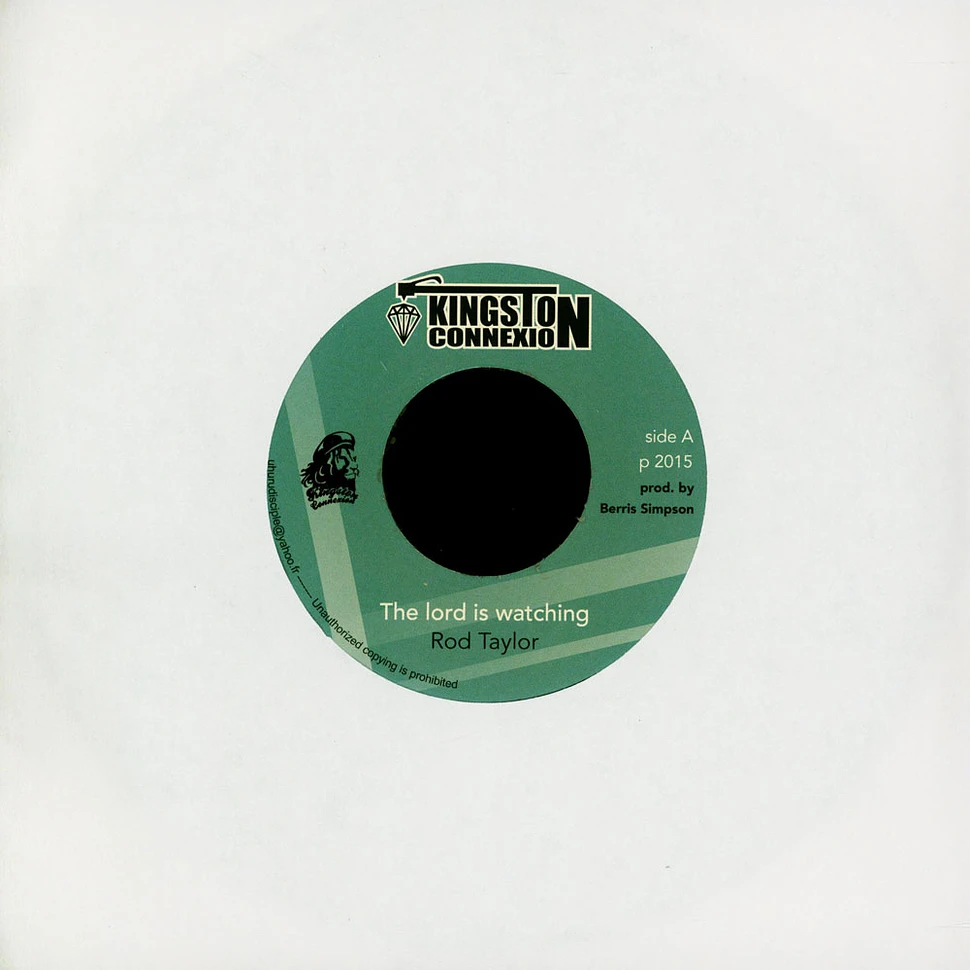 Rod Taylor - The Lord Is Watching / Dub Plate Mix