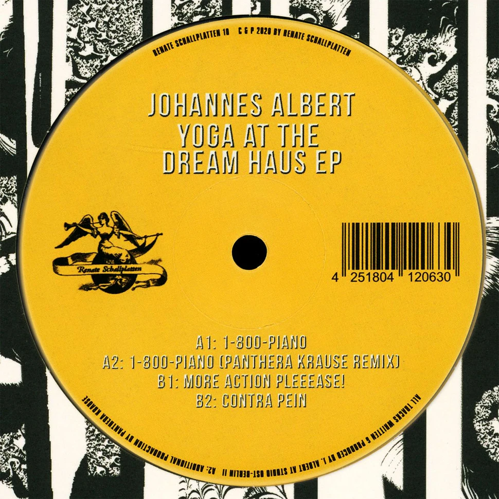 Johannes Albert - Yoga At The Dream Haus EP