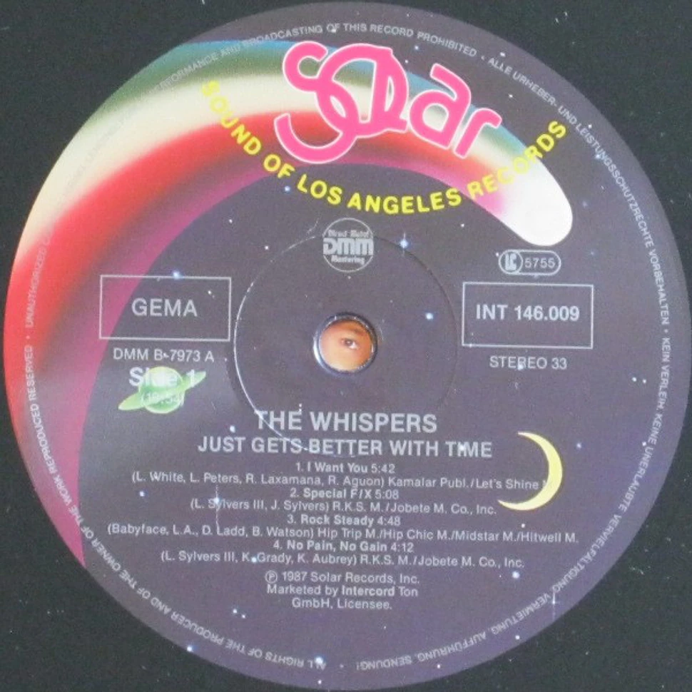 The Whispers - Just Gets Better With Time