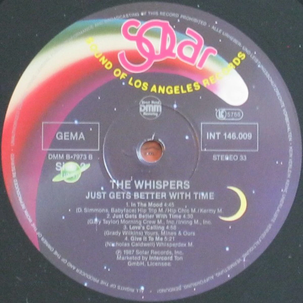 The Whispers - Just Gets Better With Time